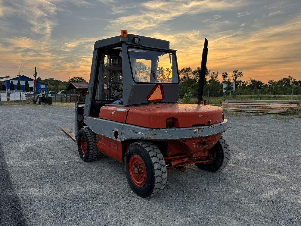 Stivuitor linde diesel ridica 6 tone stare impecabila de functionare