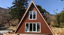 Cabane tip A frame