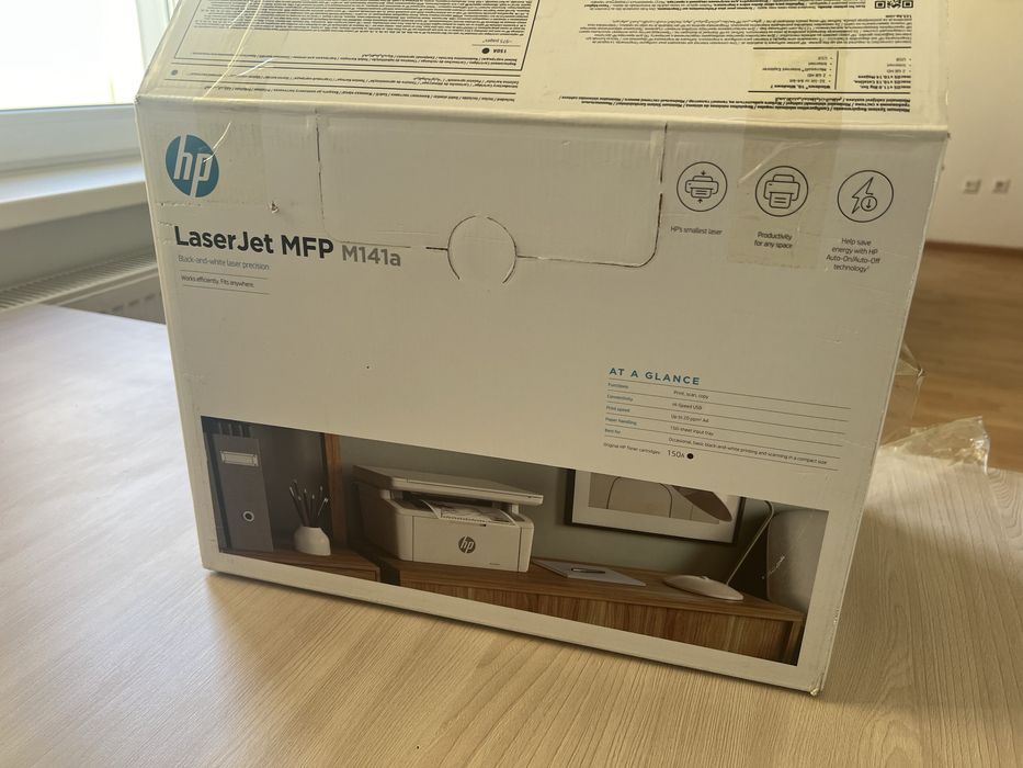 HP LaserJet MFP M141a – тамаша күйдегі лазерлі көпфункционалды принтер