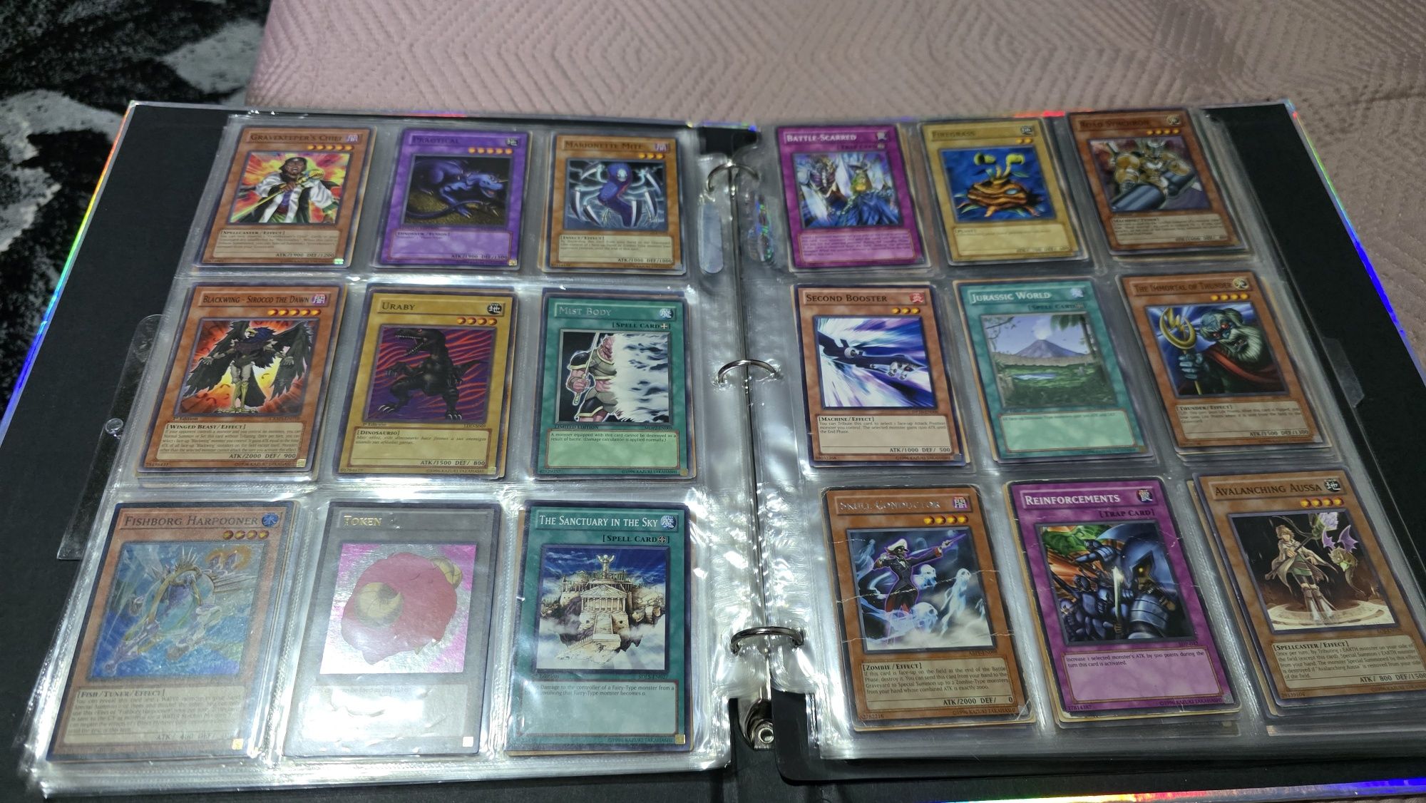 Binder YuGiOh diverse raritati