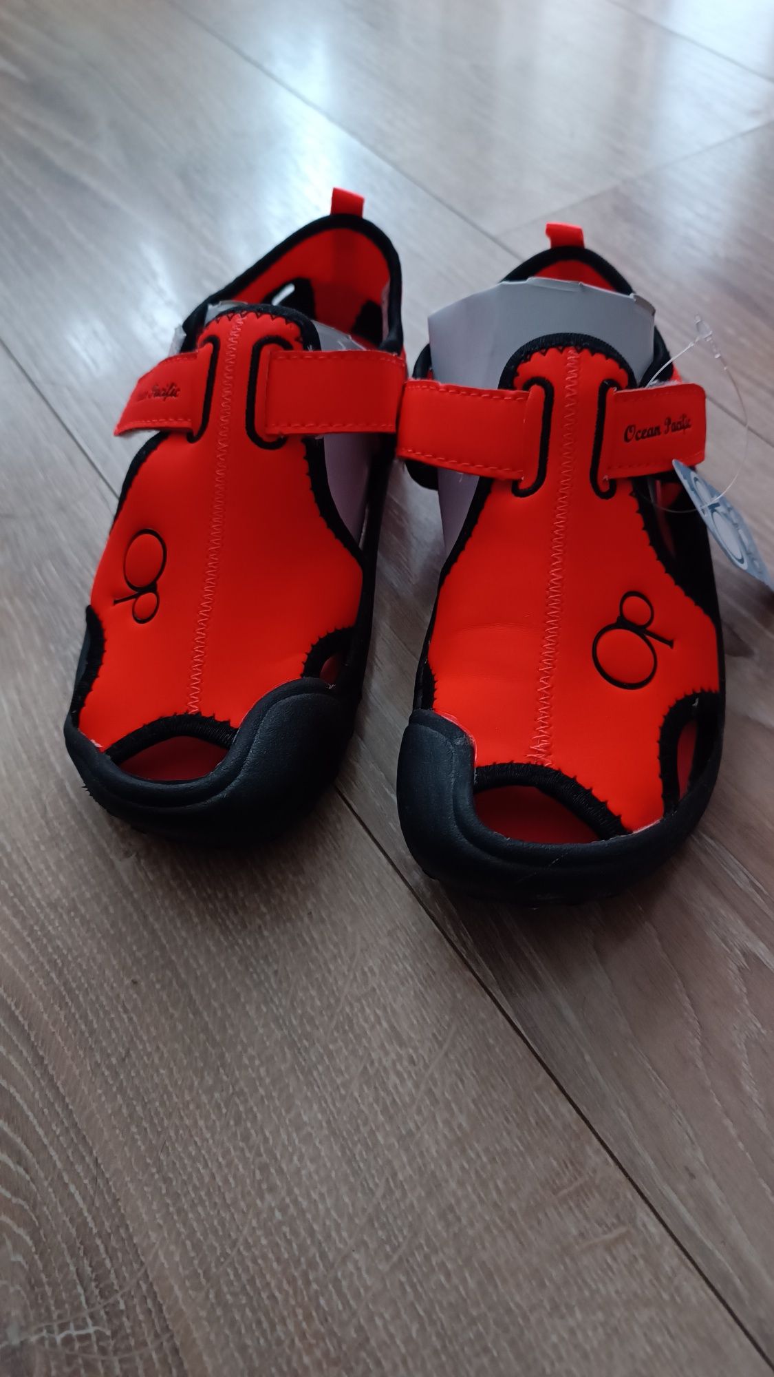 Нови Детски сандали унисекс в оранжево ocean pacifik 33 номер