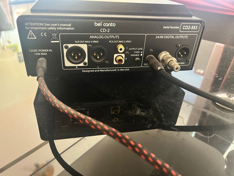 Cd transport Bel Canto Cd2