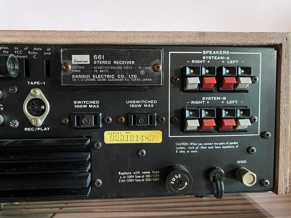 Amplitunner - Sansui 661