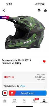 casca atv/utv/enduro+ochelari inclusi