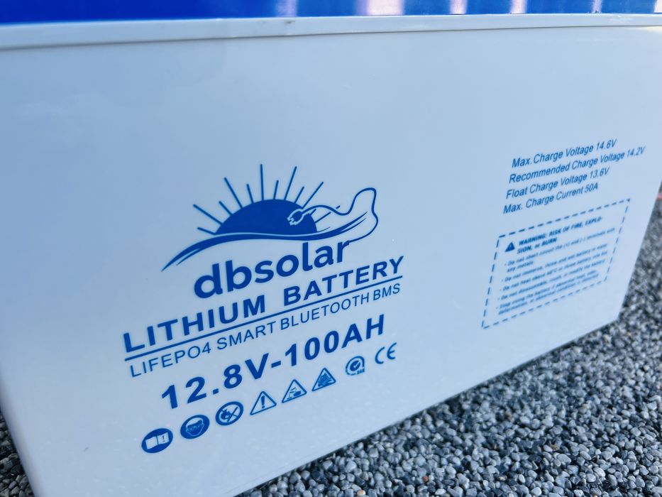 Baterie Lithium acumulator 100Ah LifePo4 Panouri solare tractiune