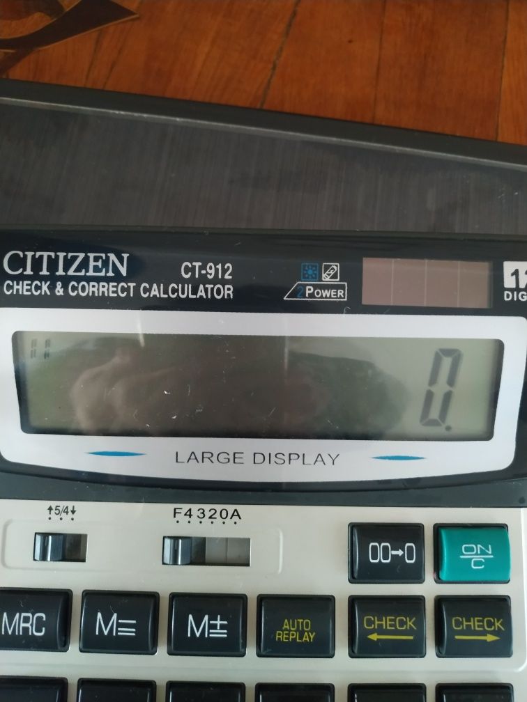 Калькулятор CITIZEN CT-912 б/у