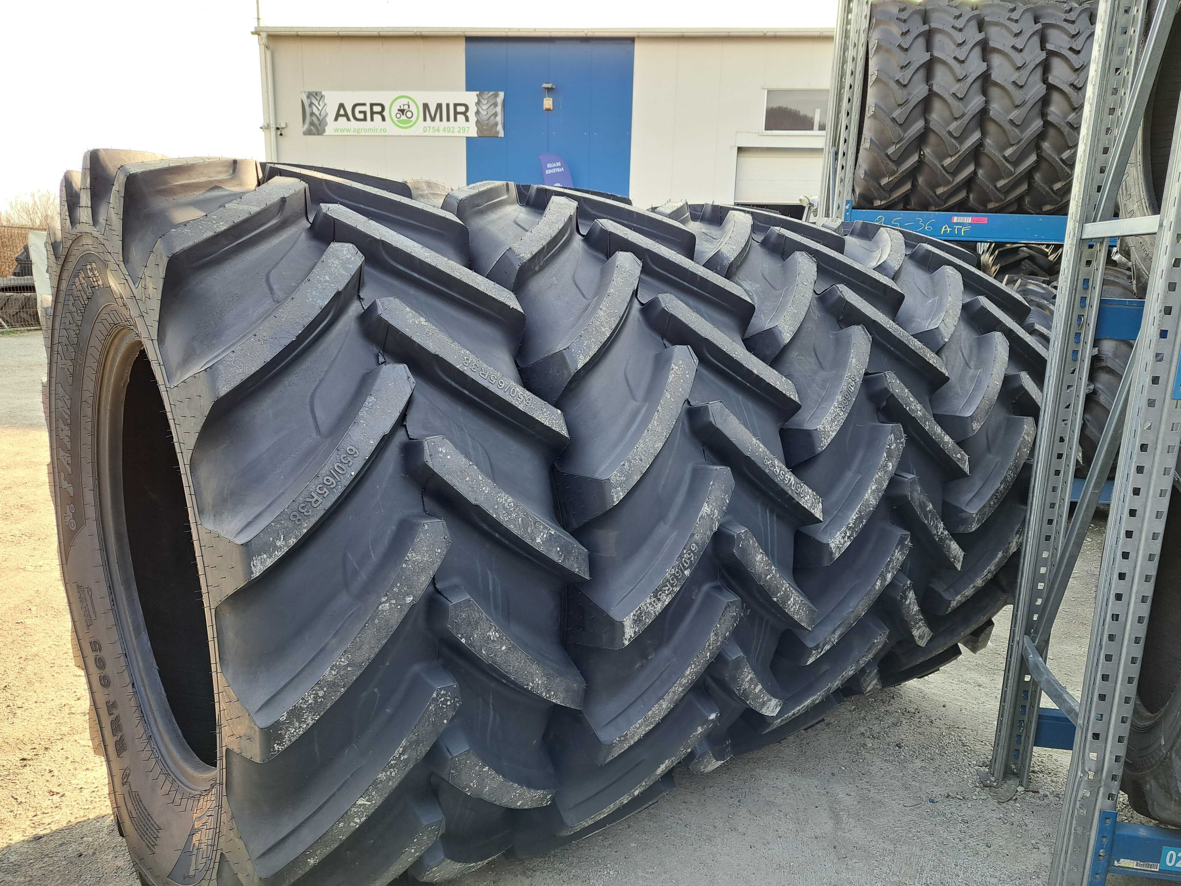 Anvelope noi 650/65R38 marca MRL cauciucuri radiale TRACTOR CASE