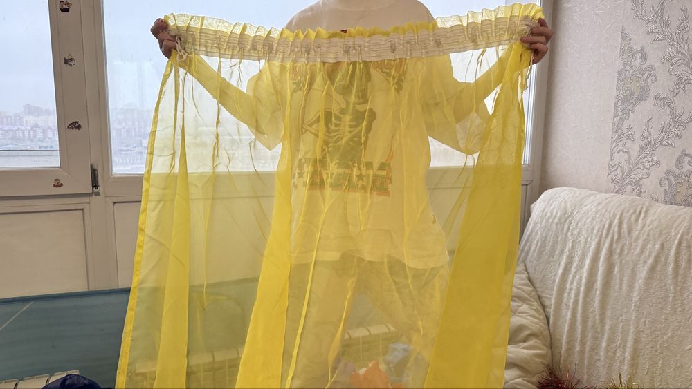 Продам тюль разных цветов готовые