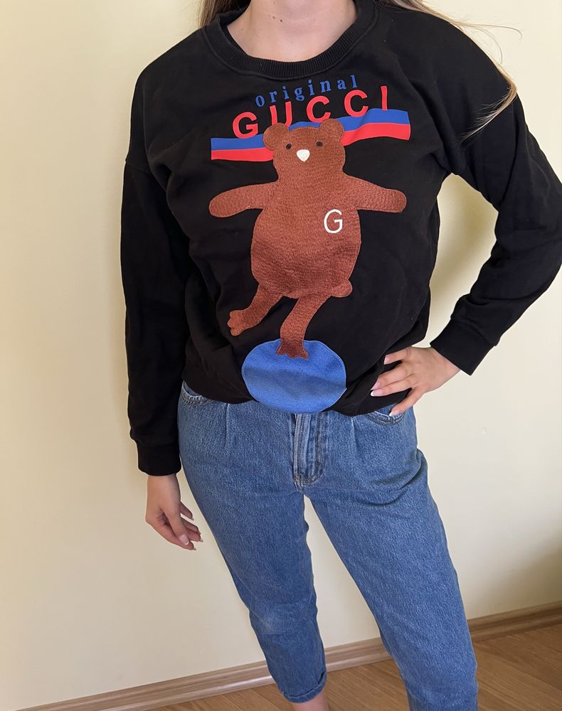 Блуза с дълъг ръкав Gucci