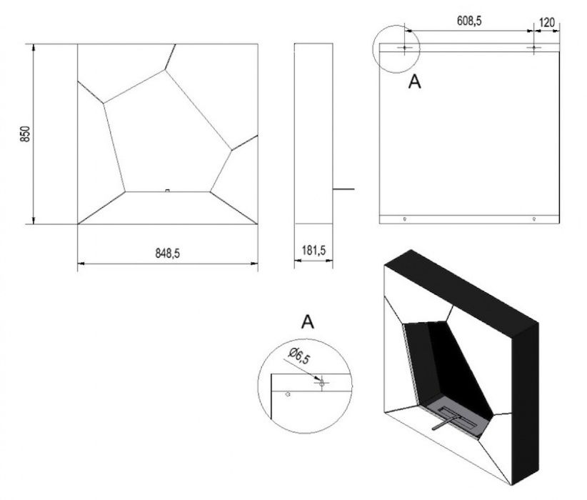 Semineu bio cu un design special potrivit pentru spatii comerciale