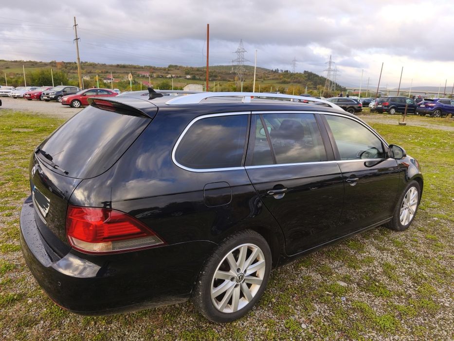 VW GOLF 6 Negru metalic  cu panoramă