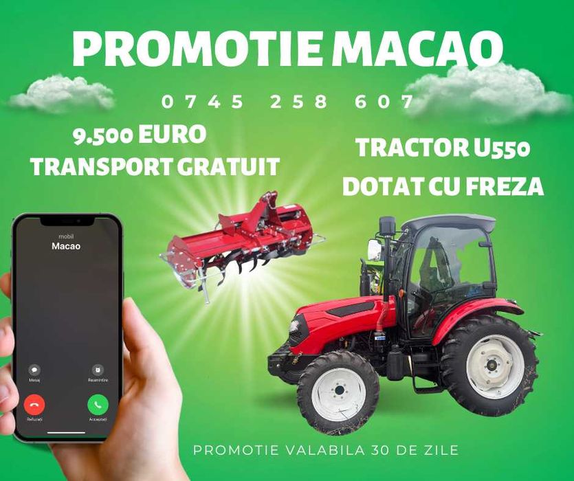 Tractor Macao U550