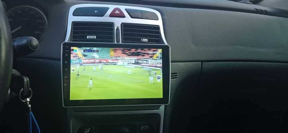 PROMOTIE - Navigatie GPS Android 15 Dedicata Peugeot 307 QLed