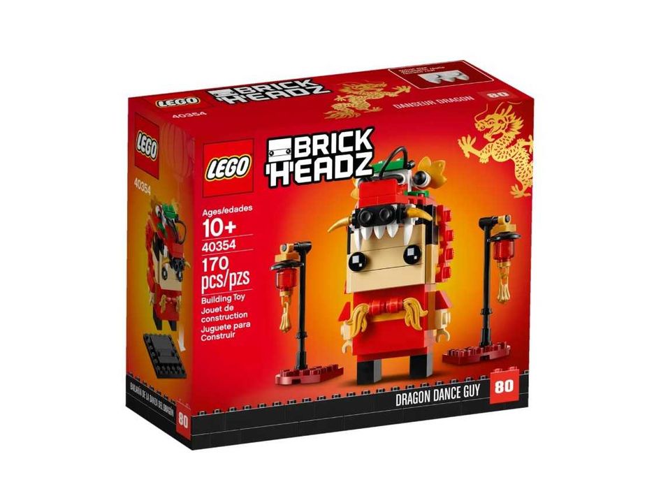 Lego Brickheadz 40354 40381 40490 40541 40542 noi, sigilate