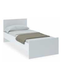 Кровать 90х200 новая с матрасом ,белого цвета