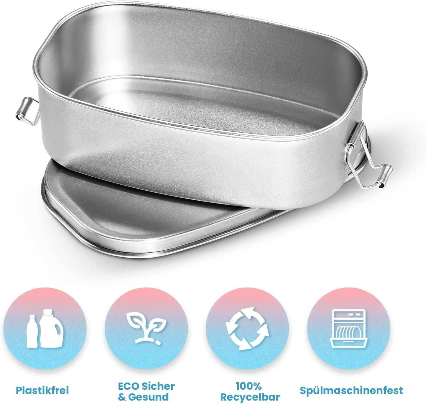 Cutii pranz scoala, camping, picnic, inox premium, diferite mărimi, n