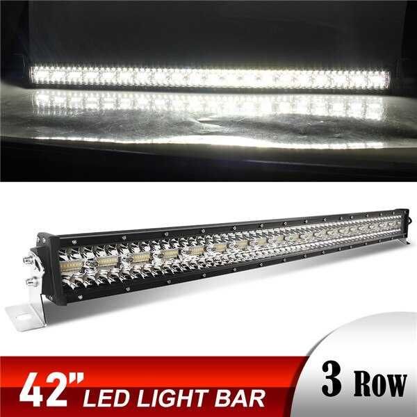 НОВО ПОКОЛЕНИЕ! 85СМ ЛЕД БАР 12D 32" 585W - LED BAR диоден 12/24V