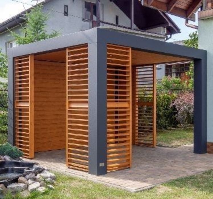 Terase din lemn -foișoare la comanda -pergole modele moderne -leagăne