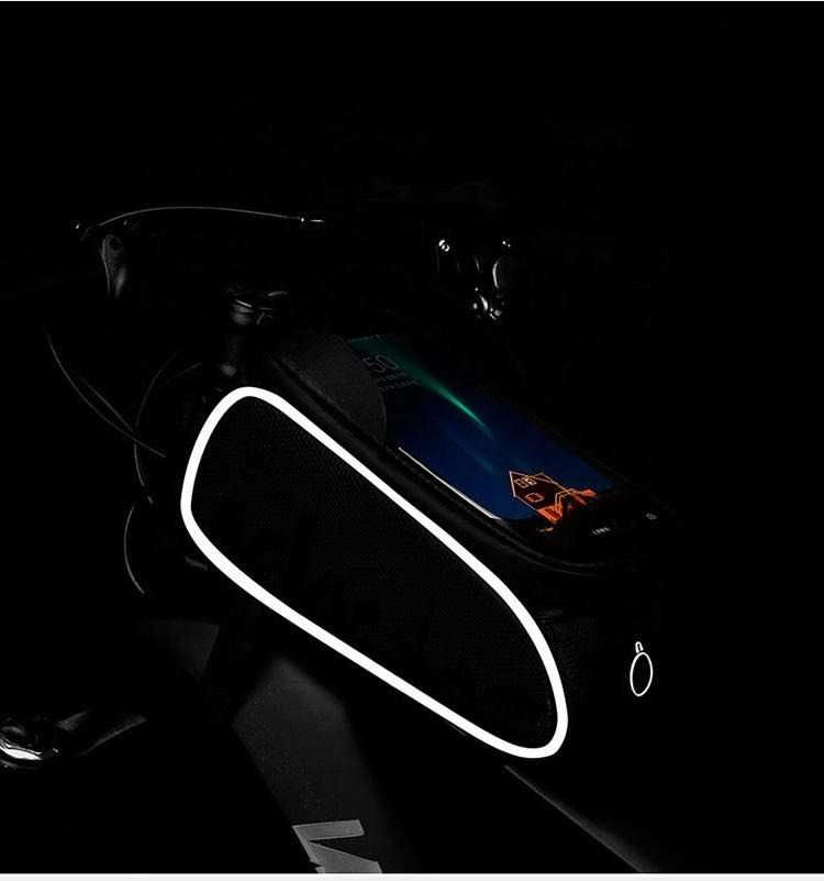 Geanta suport telefon mobil cadru bicicleta rezistenta socuri apa