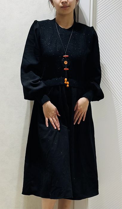 Комбинированное платье Китай