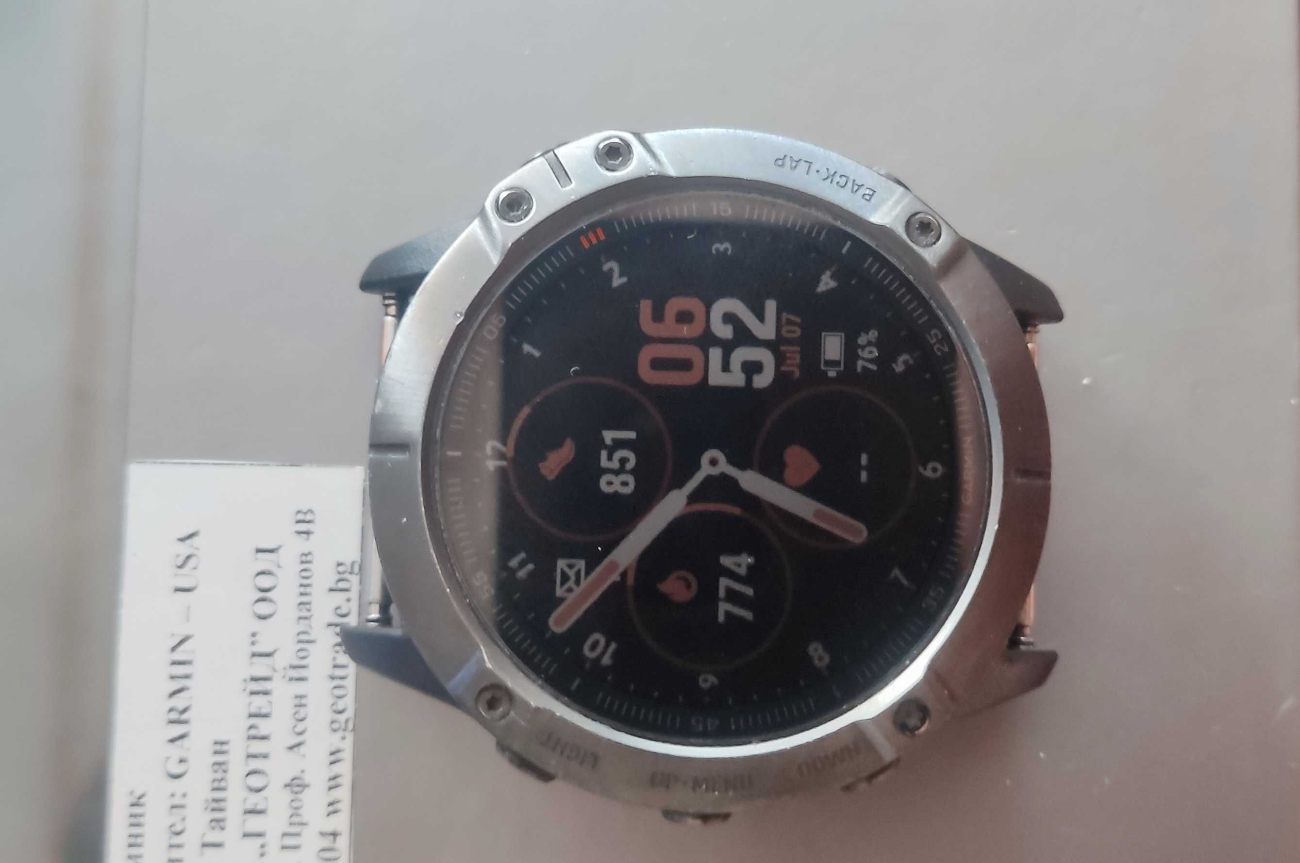 Garmin fenix 6x Sapphire