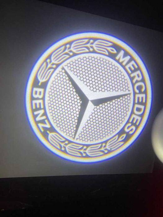 Mercedes/Мерцедес LED/ЛЕД лого проектор за врата