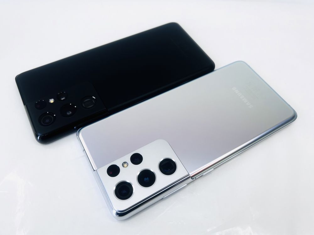 Samsung Galaxy S21 Ultra 5G 128GB Black / Silver Перфектен! Гаранция!