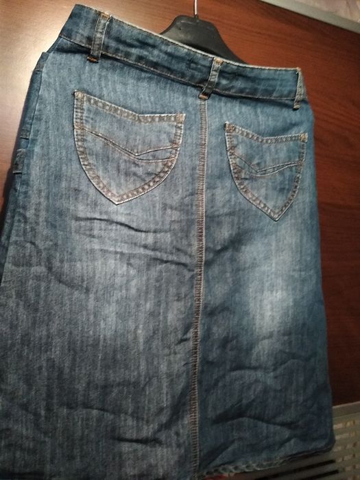 Vesta blugi dama noua , fusta blugi