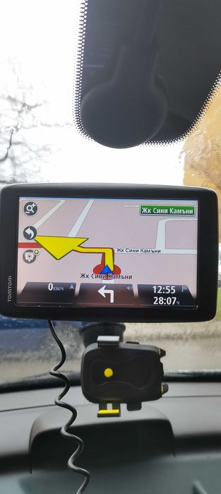 5.2 инчов Том Том за лека кола с карти на България, Турция и Европа