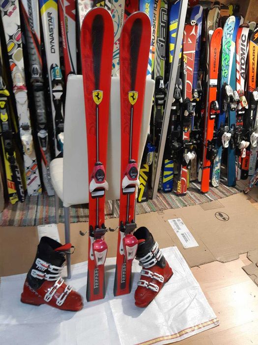 Schiuri clapari ski si bete set schi copii