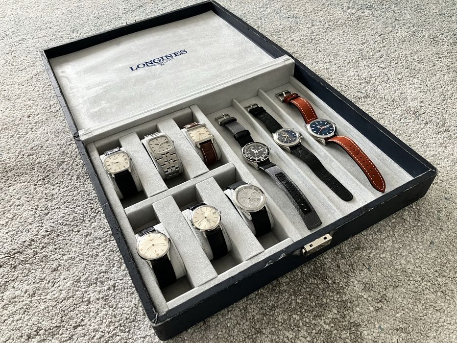 Cutie display 9 ceasuri Longines