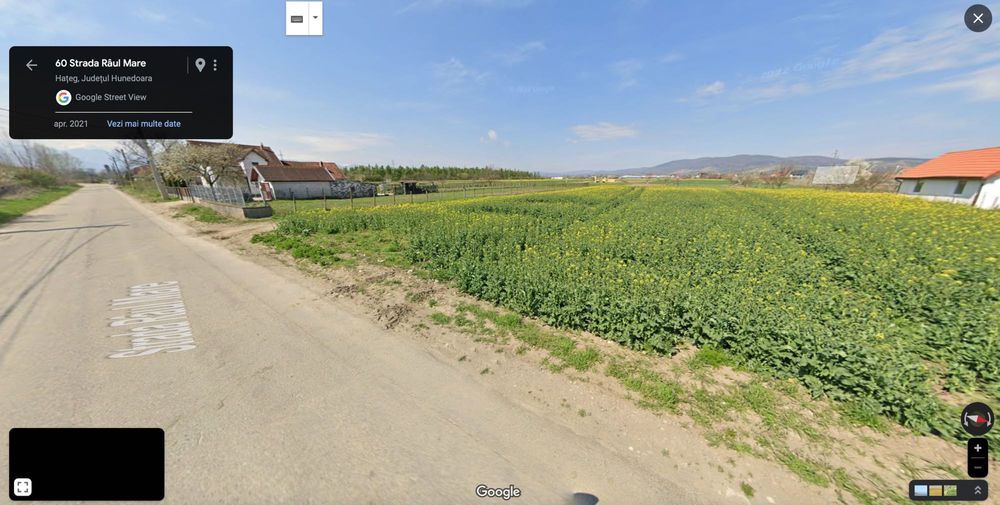 Vand teren , oras Hateg - 2900 mp , INTRAVILAN ,  37m la stradă