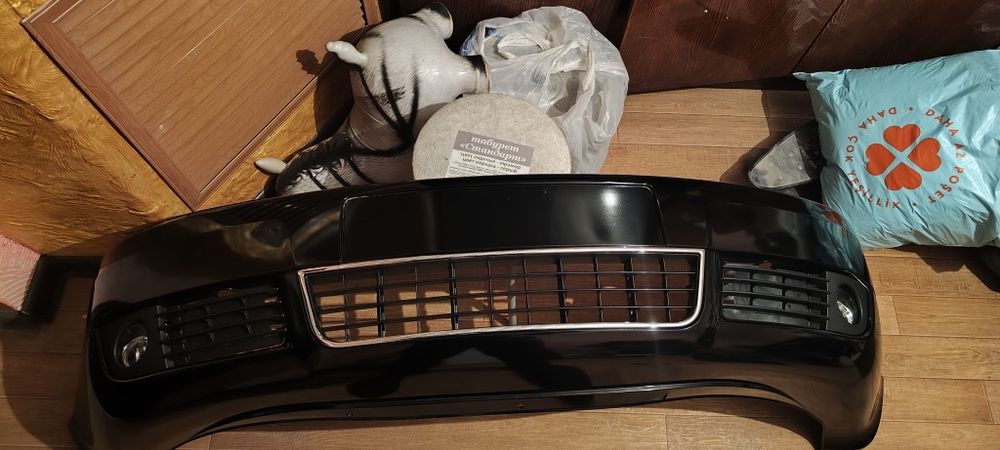 Бампер Ауди А6 рестайлинг