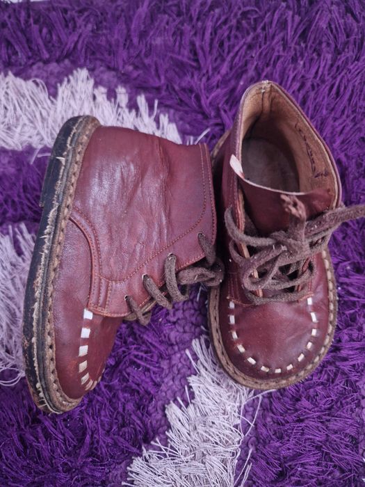 Стари ретро детски обувчици от соца