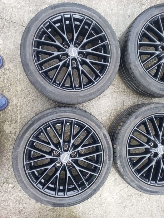 Jante 17 Borbet 5x112 cu anvelope iarna, seat ,skoda,audi,Volkswagen