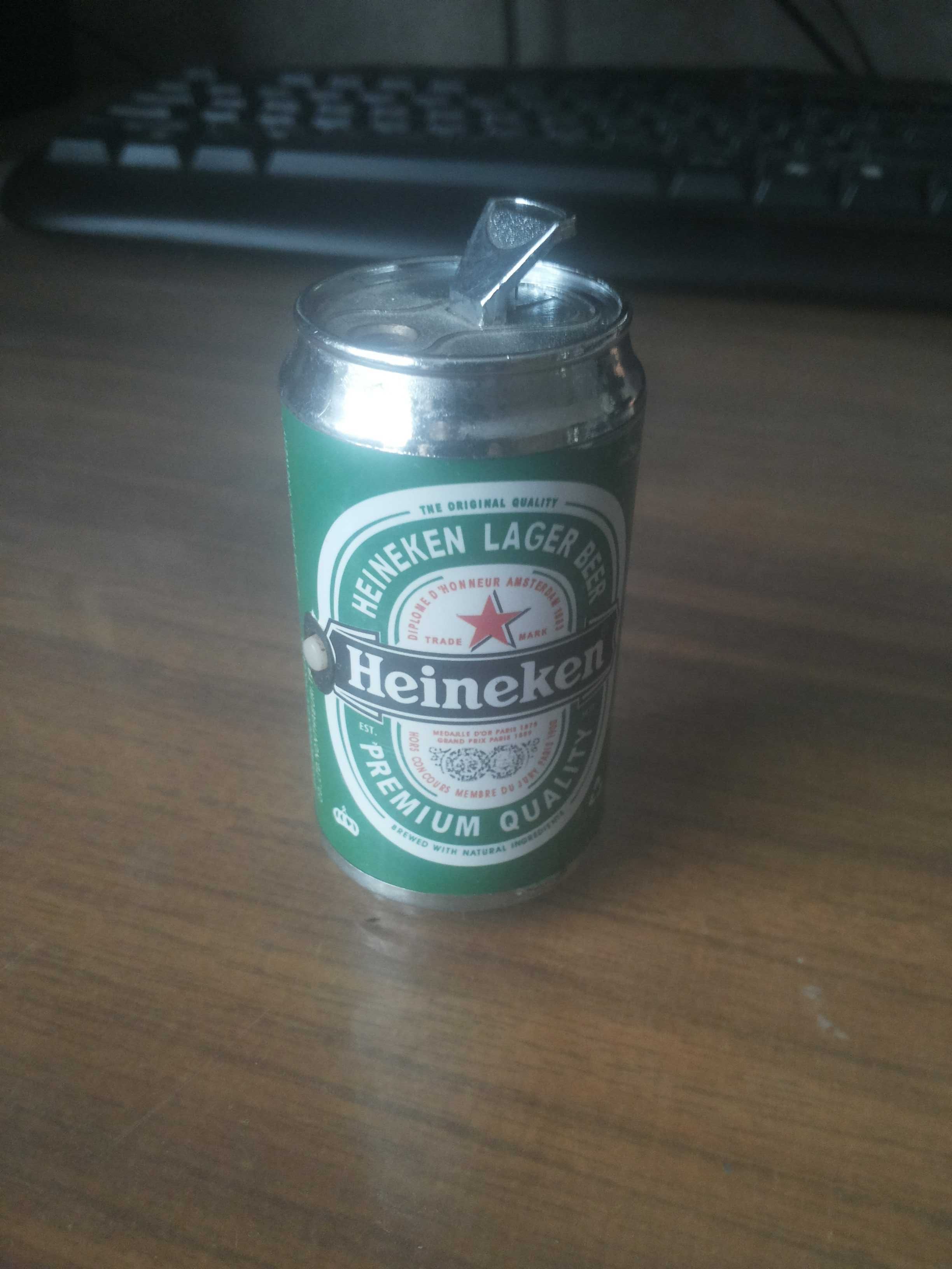 Зажигалка в виде банки пива Heineken