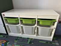 Ansamblu depozitare / organizator jucarii IKEA