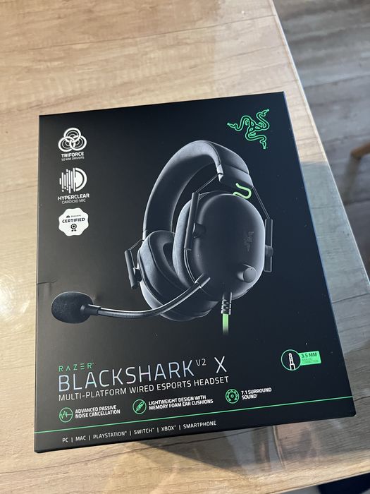 Casti pentru gaming Razer BlackShark v2 x