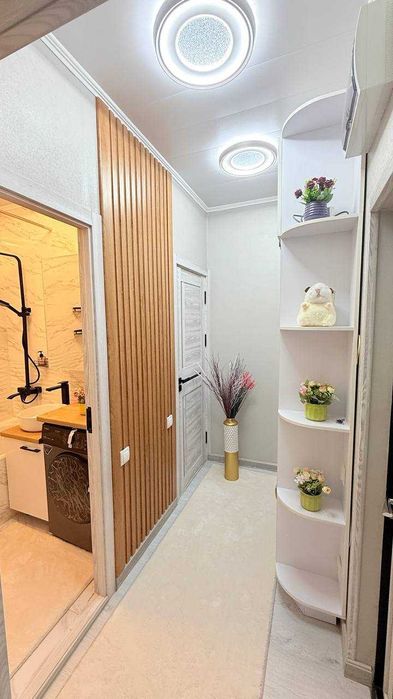 Чиланзар - 19кв 1/3/4, с евроремонтом, мебелью и техникой