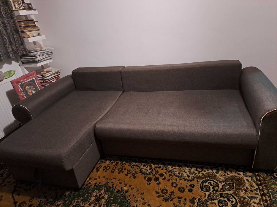 Coltar Canapea 202/ 80 extensibila cu spatiu de depozitare