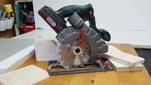 Parkside ferastrau circular cu acumulator 20v si incarcator