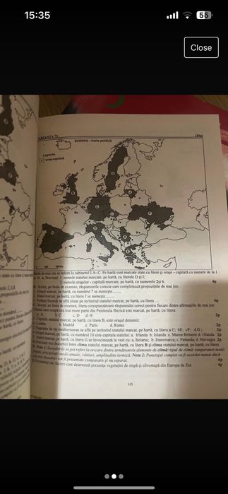 Materiale BAC manual geografie