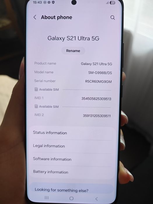 Samsung S21 Ultra 5G 256GB