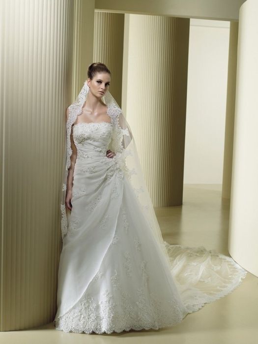 Vand rochie mireasa si voal La Sposa XS-S