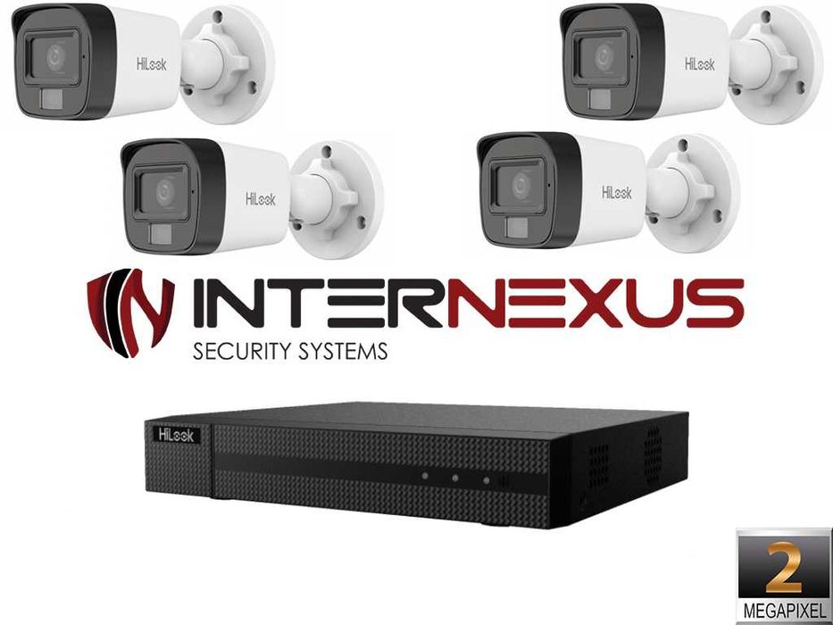 HiLook IP 2Mpx Комплект за Видеонаблюдение IPC-B120HA-LUC