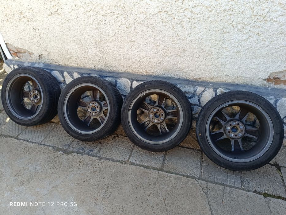 Алуминиеви джанти 17 5x100 Santa monica  с летни гуми 225 45 17 golf 4