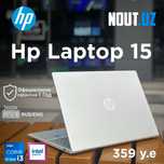 HP Laptop 15 i3-1315U,8GB,512GB, год Гарантия Магазин Nout.uz