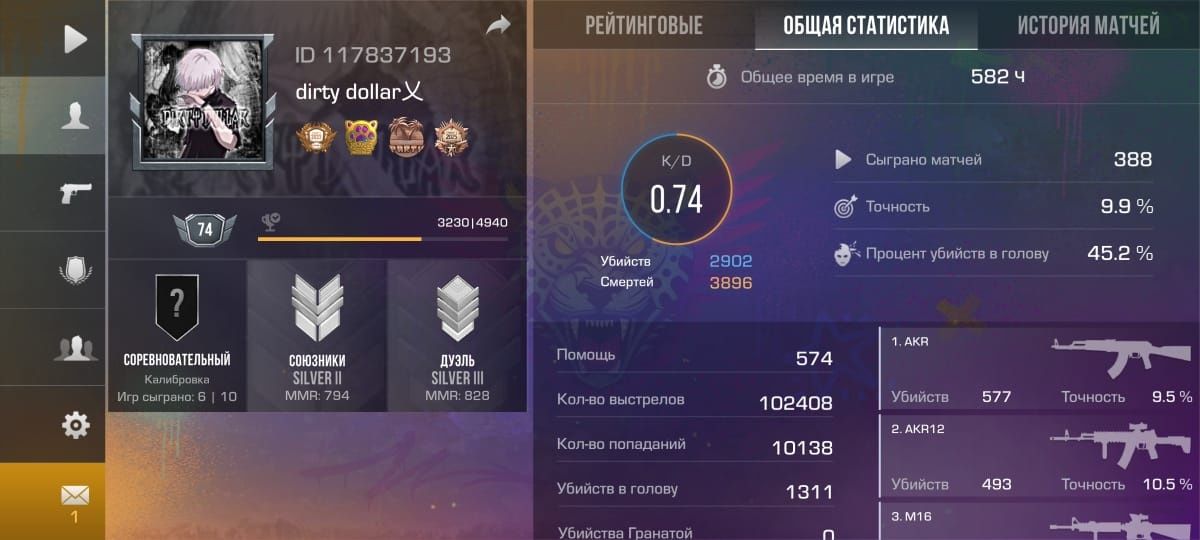 Аккаунт standoff 2