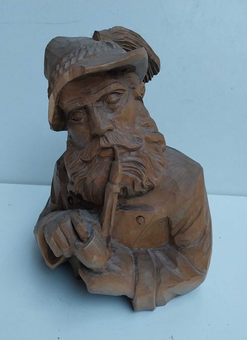 НАЙ ДОБРАТА ОФЕРТА Стара немска дървена фигура дърворезба