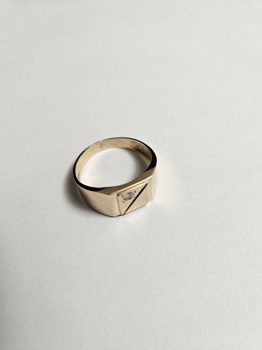 Мъжки златен пръстен 14к